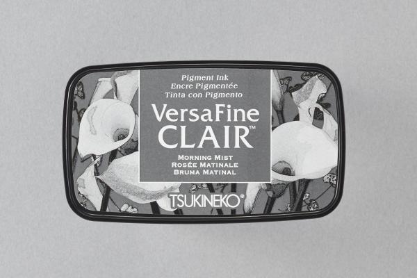 Versafine Clair oil based pigment ink -  Dark "Morning Mist"